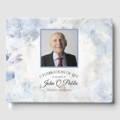 Livre D'or Célébration de l'oeillet bleu à la carnation (Recto)