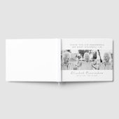 Livre D'or Célébration de sa vie Moderne Simple Trois photos (Complet)