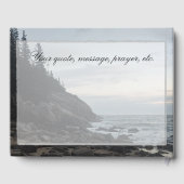 Livre D'or Célébration du monument funéraire côtier de Life (Verso)