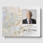 Livre D'or Célébration du pétale de la carnation blanche (Recto)