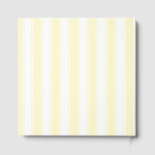 Livre D'or Célébration élégante rayée de crème (Verso)