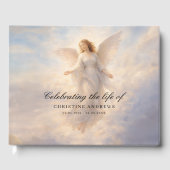 Livre D'or Celebration of Life - Angel Funeral Memorial (Recto)