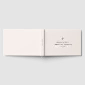 Livre D'or Celebration of Life Floral Memorial Beige Mist (Complet)