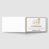Livre D'or Cercles Mariages Chic Faux Gold Foil (Complet)