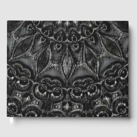 Livre D'or Charcoal Mandala  (Recto)