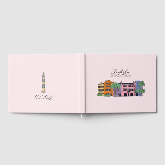 Livre D'or Charleston, Caroline du Sud Mariage (Complet)