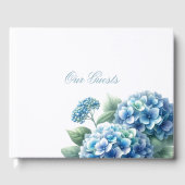 Livre D'or Charmante Hydrangea Bleue (Recto)