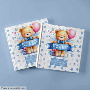 Livre D'or Charming C’est un garçon en peluche
