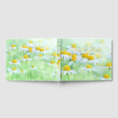 Livre D'or Charming Daisy, Police de caractères Script (Complet)