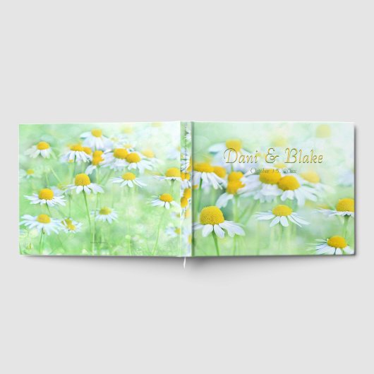 Livre D'or Charming Daisy, Police Script (Complet)