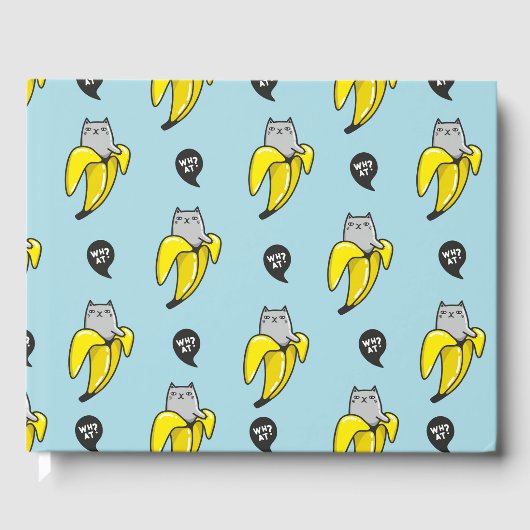 Livre D'or Chat en banane (Recto)