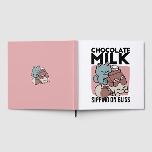 Livre D'or Chat Mignon Lait Chocolat – Boisson Confortable et