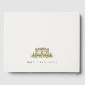 Livre D'or Chateau Chateau Manor Watercolor Mariage (Verso)