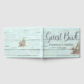 Livre D'or Chaussures de style western rustique turquoise Cha (Complet)