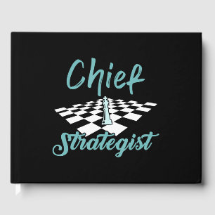 Livre D'or Chef des échecs stratégiques J'Ai Toujours Gagné