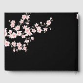 Livre D'or Cherry Blossom Apricot Floral | Wedding (Verso)