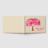 Livre D'or Cherry Blossom mariage d'aquarelle (Complet)