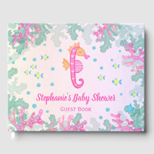 Livre D'or Cheval Sous Le Baby shower De Mer