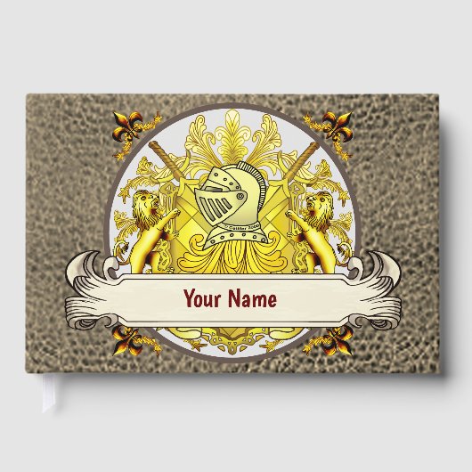 Livre D'or Chevalier jaune Famille Crest (Recto)