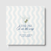 Livre D'or Chic a tini one boy baby shower (Recto)