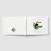 Livre D'or Chic Elegant Tropical Rainforest Toucan Mariage (Complet)