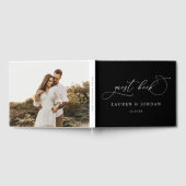 Livre D'or Chic Photo moderne Mariage noir & blanc (Complet)