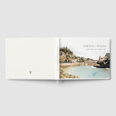 Livre D'or Chic Vérone Adige River Italie Mariage d'aquarelle (Complet)