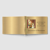 Livre D'or Chimmer d'or catholique traditionnel Mariage (Complet)