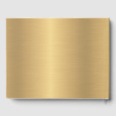 Livre D'or Chimmer d'or catholique traditionnel Mariage (Verso)