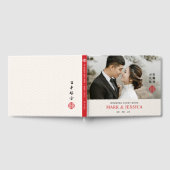 Livre D'or Chinese Traditional Wedding Guest Book (Complet)