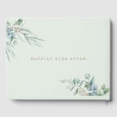 Livre D'or Chinois Eucalyptus Double Bonheur/Chanson Hy (Verso)