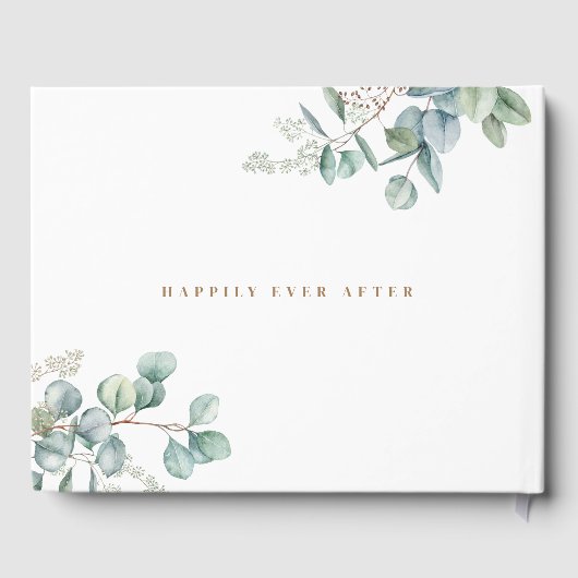 Livre D'or Chinois Eucalyptus Double Bonheur/Chanson Hy (Verso)