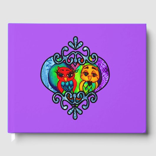 Livre D'or Chouettes d'amour Regal (Recto)