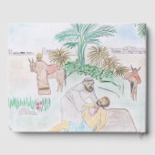 Livre D'or Christian Artwork Le bon samaritain (Verso)