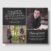 Livre D'or Christian Bible Verse Photo Collage Graduation (Recto)