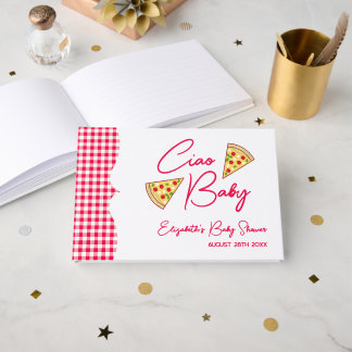 Livre D'or Ciao Baby Italian Baby Shower