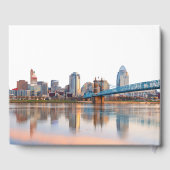 Livre D'or Cincinnati Skyline Watercolor Wedding (Verso)