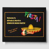 Livre D'or Cinco de Mayo ou Fiesta mexicaine (Recto)