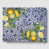 Livre D'or Citrons méditerranéens Portugais Mariage (Verso)