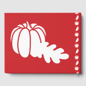 Livre D'or Citrouille Patch dans Cherry Guest Book (Verso)