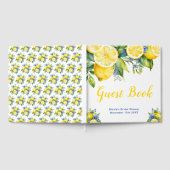 Livre D'or Citrus Lemon Mediterranean Bridal Shower (Complet)