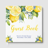 Livre D'or Citrus Lemon Mediterranean Bridal Shower (Recto)