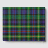 Livre D'or Clan écossais Farquharson Tartan Plaid Mariage (Verso)