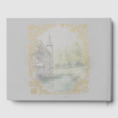 Livre d'or Classic Fairytale Castle Painting (Verso)