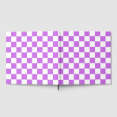 Livre D'or Classic visual magenta checkerboard  (Complet)