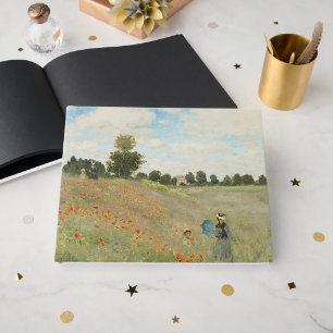 Livre D'or Claude Monet Le Champ de coquelicots près d'Argent