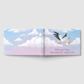 Livre D'or Cloudy Sky Stork Baby Shower (Complet)