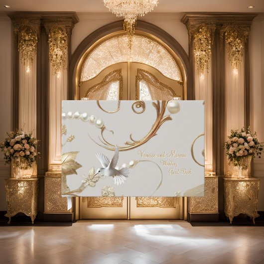 Livre d'or Colibri Blanc