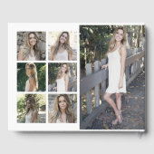 Livre D'or Collage photo moderne Graduation (Verso)