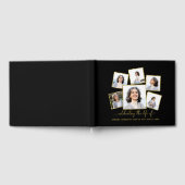 Livre D'or Collage photo moderne Memorial ou funéraire Guest (Complet)